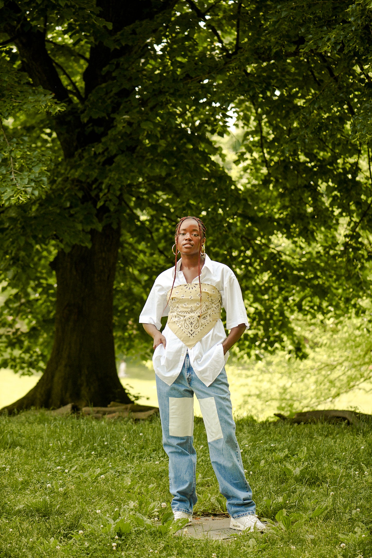 Bandana BB Tank - Navy