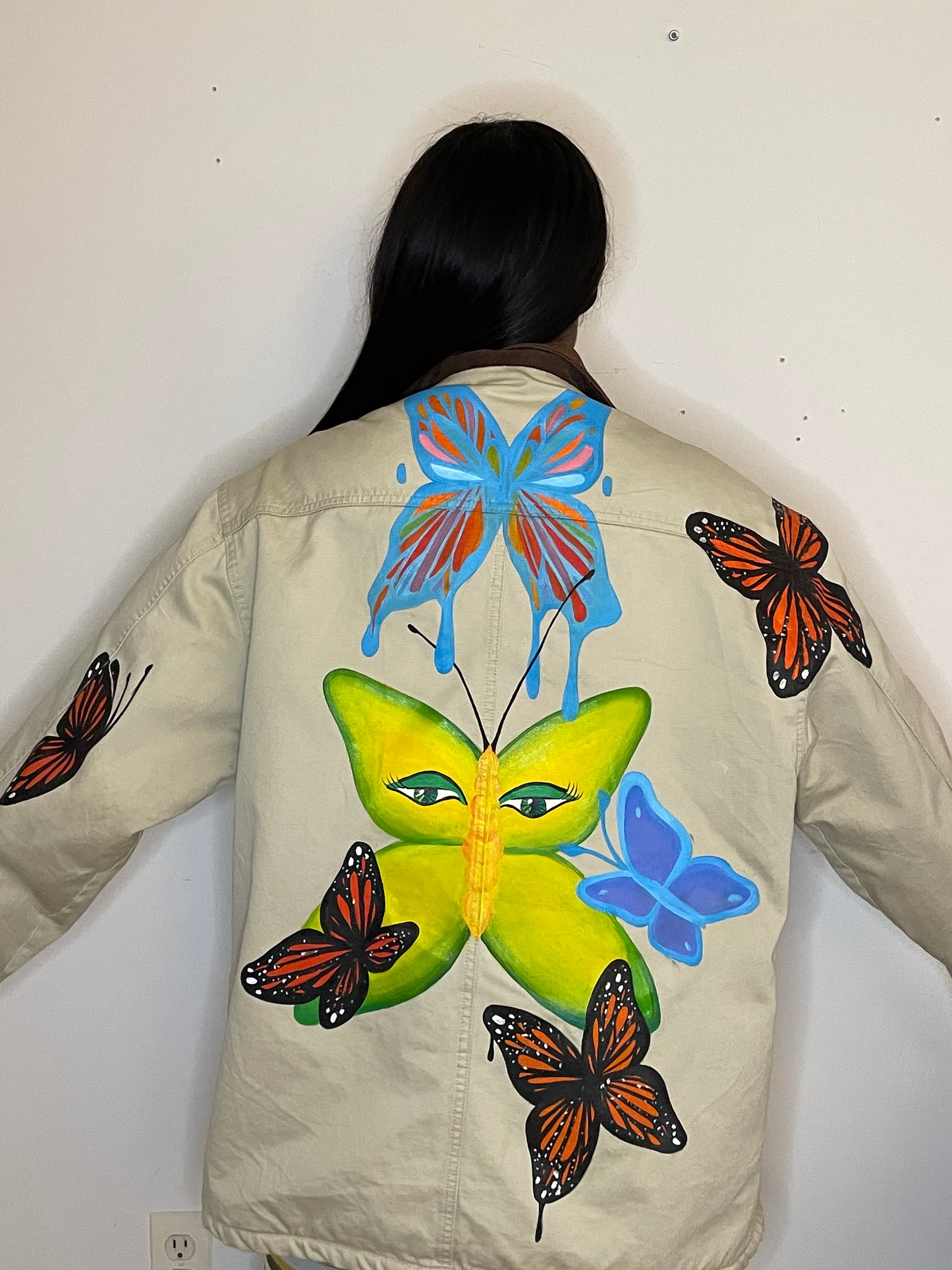 Great Monarch, Butterfly Workwear Jacket - XXL
