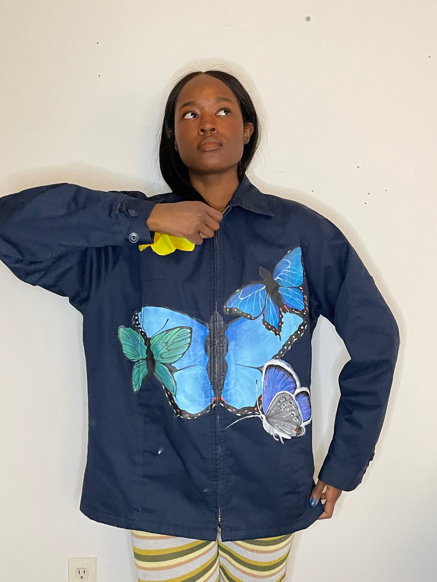 Karner Blue Butterfly, Workwear Jacket