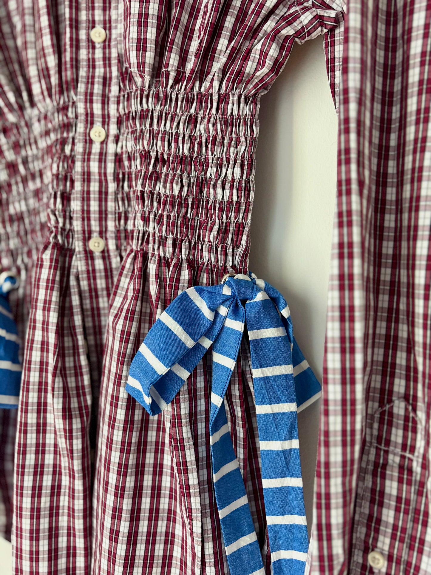 The Marla Top - Candy Checker, Fits M-XL