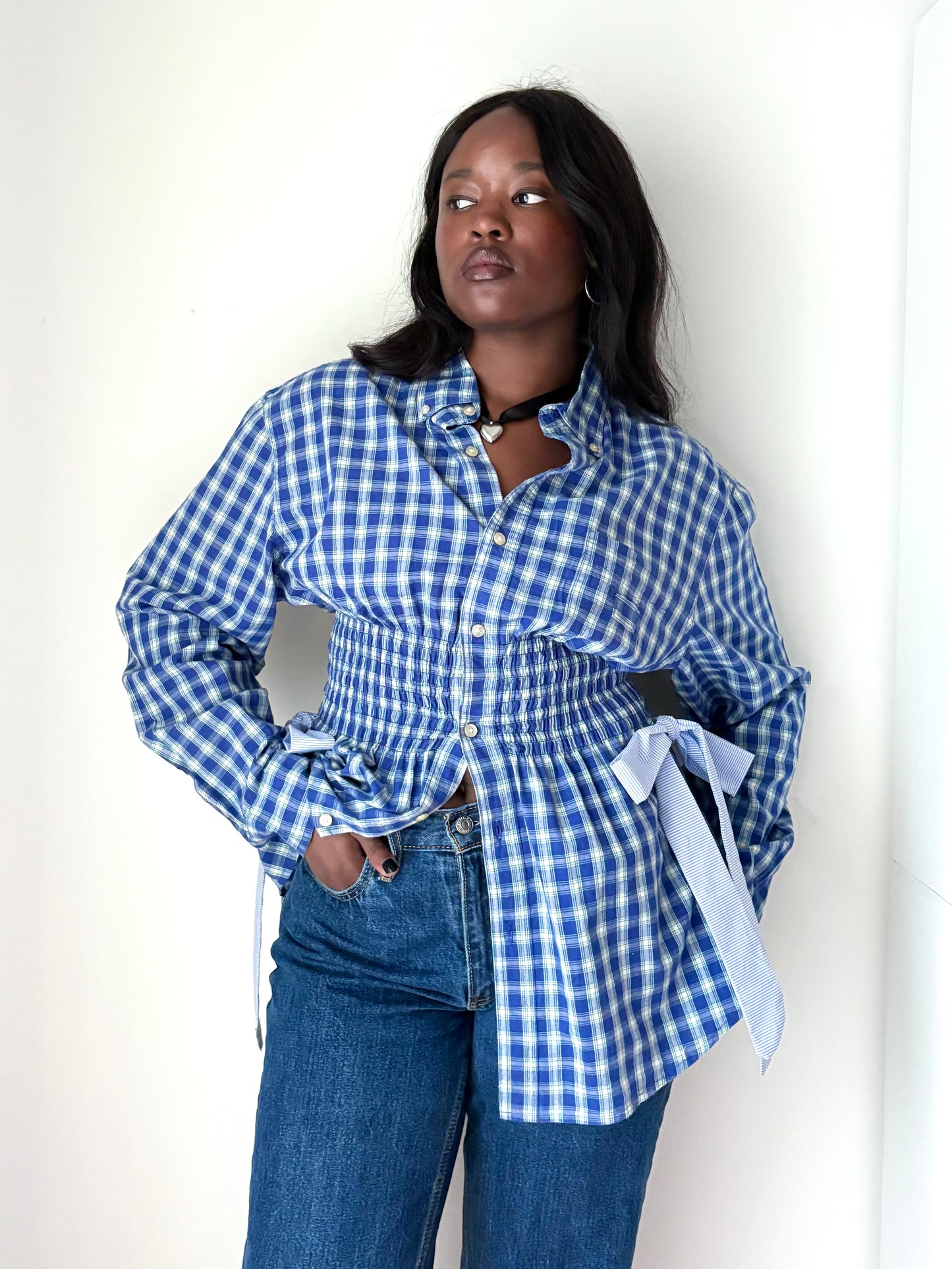 The Marla Top - Blueberry Sherbet, Fits S-L