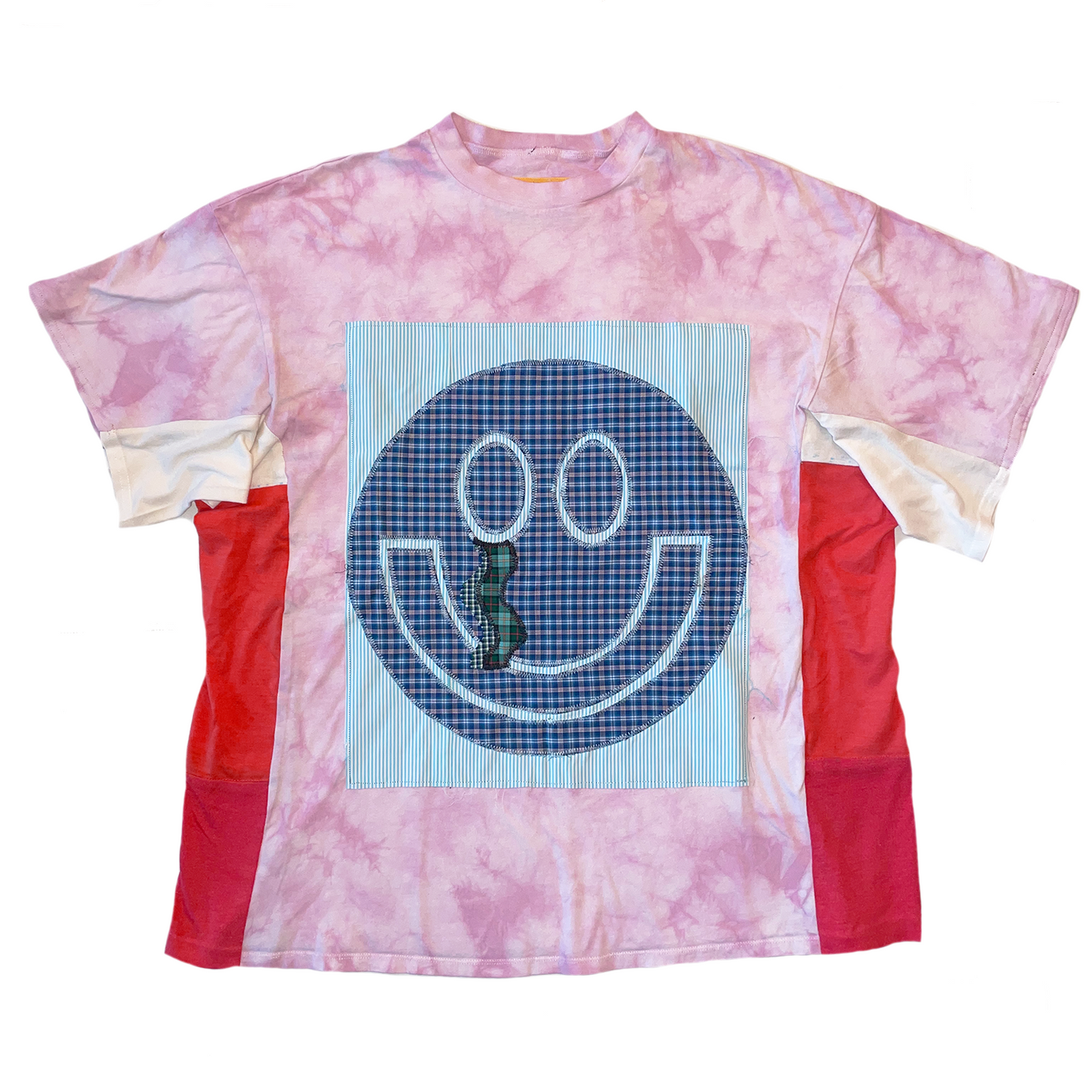 Hansel Smiley Tee - Strawberry Swirl - XXL