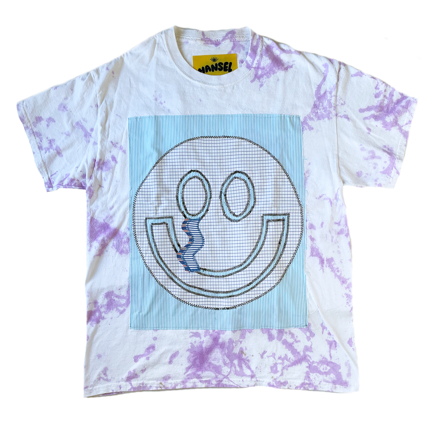 Hansel Smiley Tee - Lilac - XL