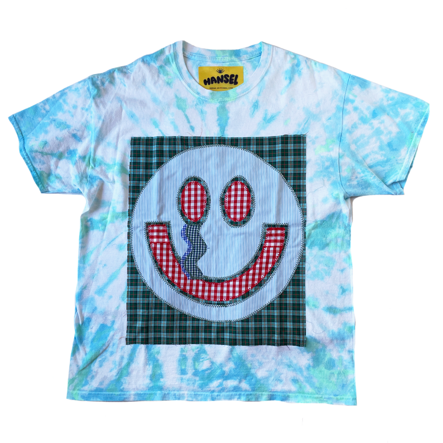 Hansel Smiley Tee - Sky Picnic - XL