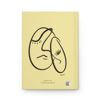 Hansel Hardcover Journal - Lean On Me