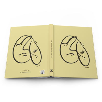 Hansel Hardcover Journal - Lean On Me