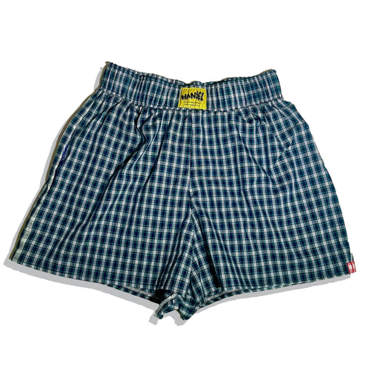Cotton Short - Forest Plaid