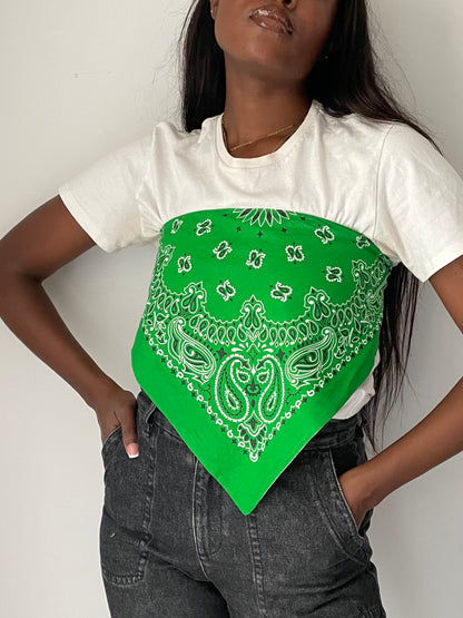 Bandana BB Tank - Kelly Green