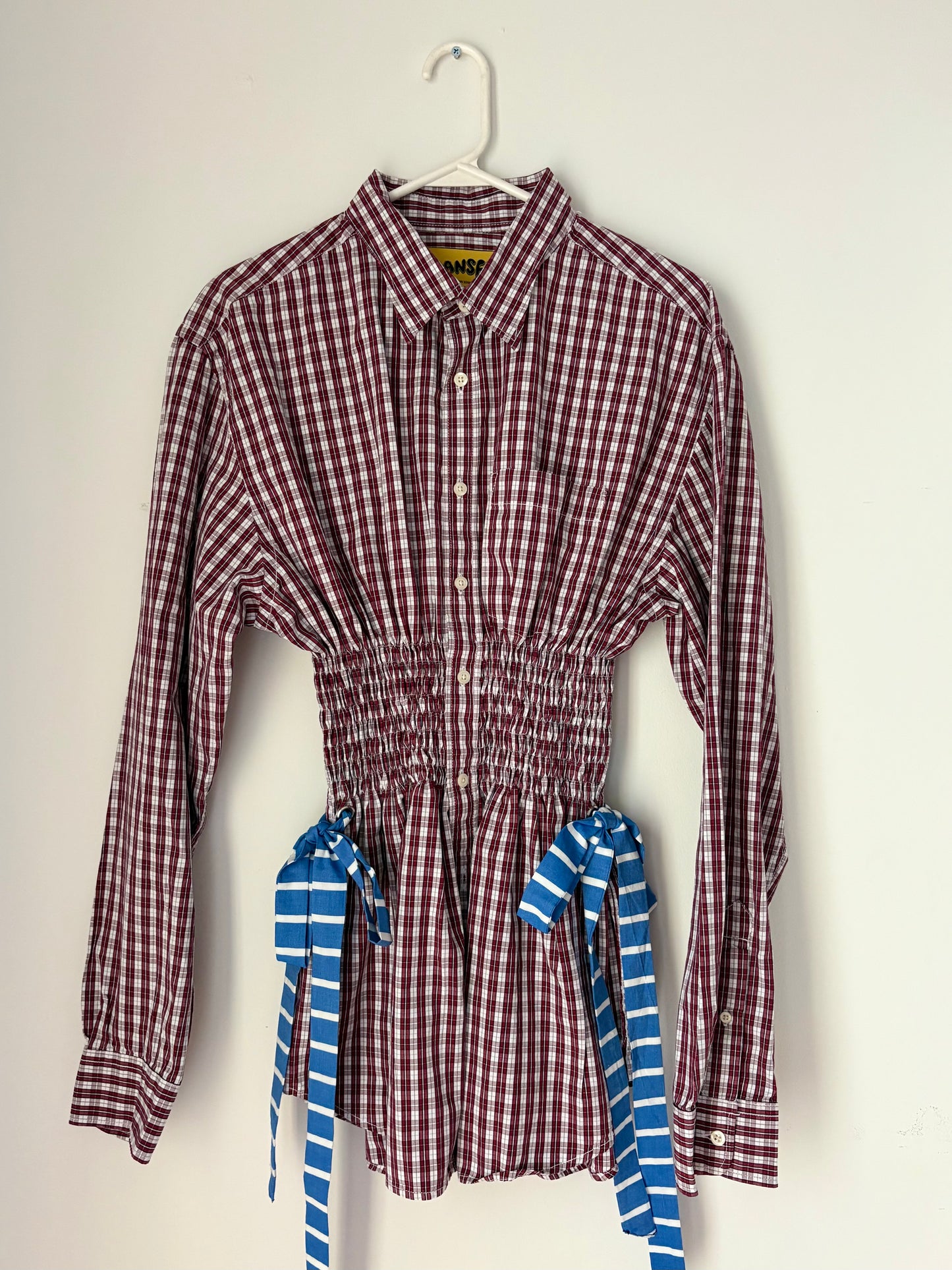 The Marla Top - Candy Checker, Fits M-XL