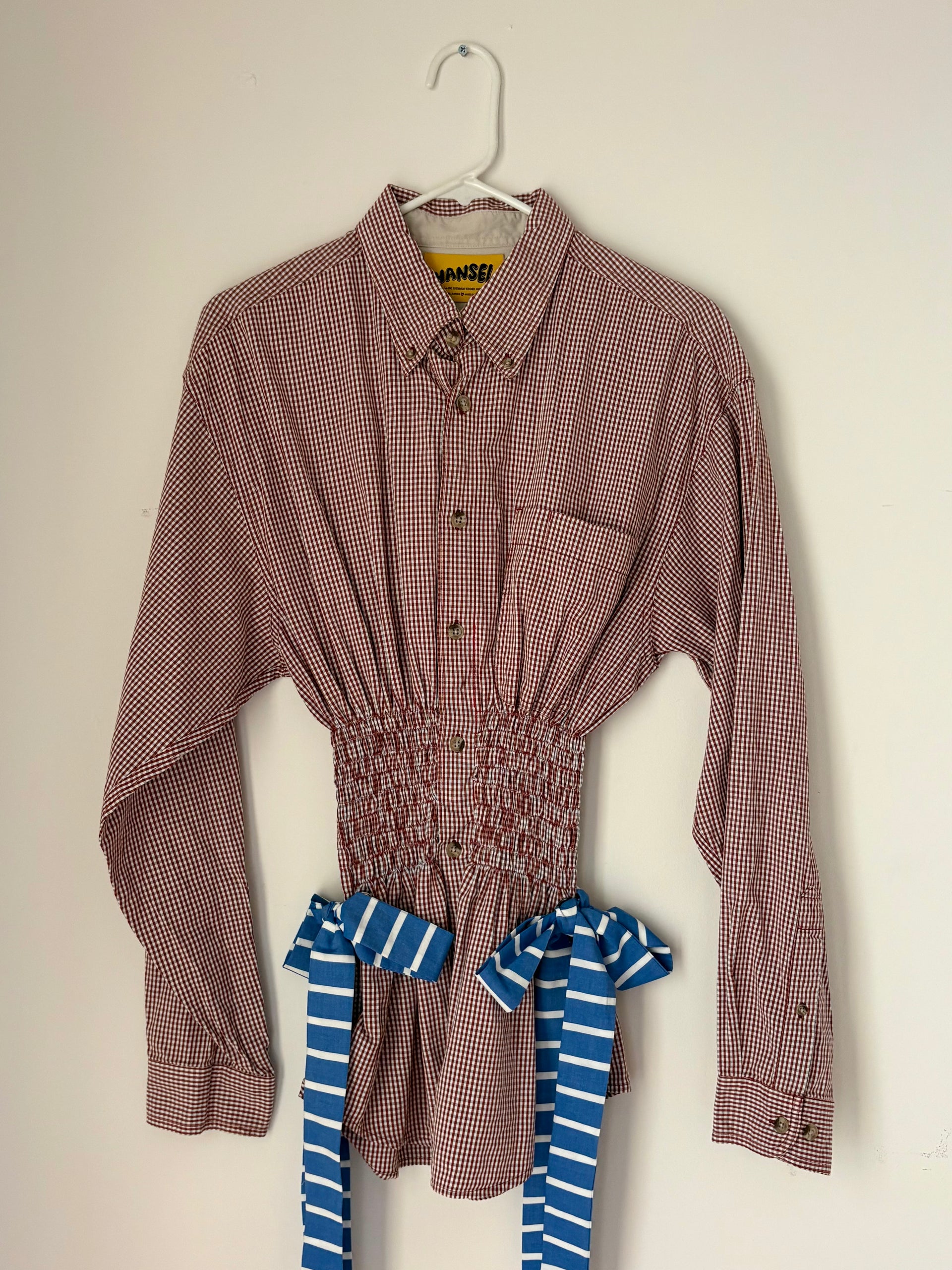 The Marla Top - Candy Checker, Fits XS-M – Hansel Clothing