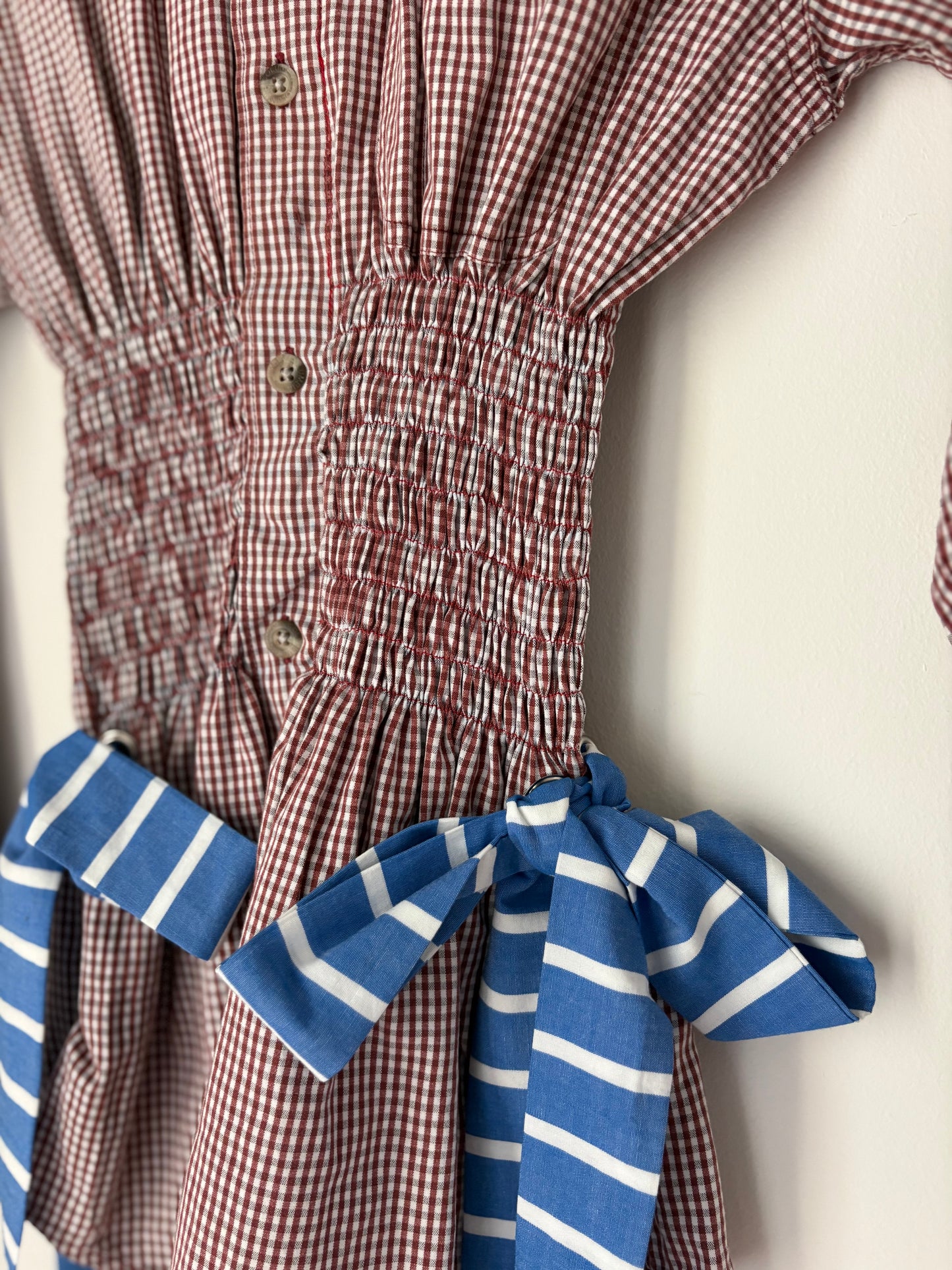 The Marla Top - Candy Checker, Fits XS-M