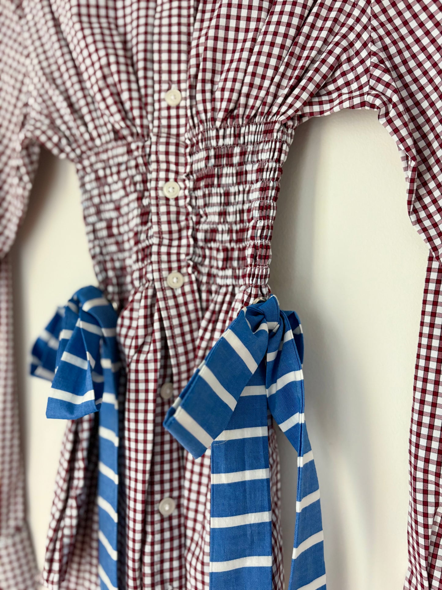 The Marla Top - Candy Checker, Fits XS-S