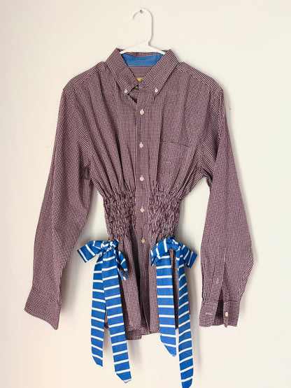 The Marla Top - Candy Checker, Fits S-L