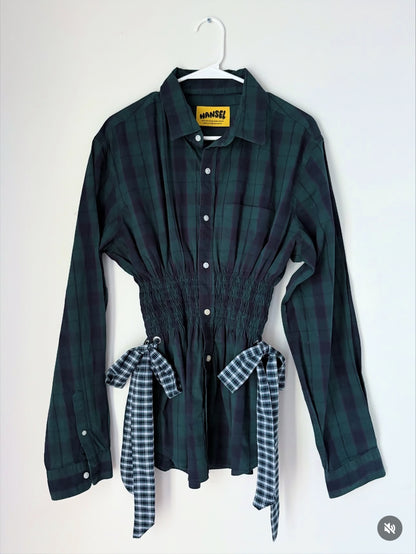 The Marla Top - Dark Academia, Fits L-XL