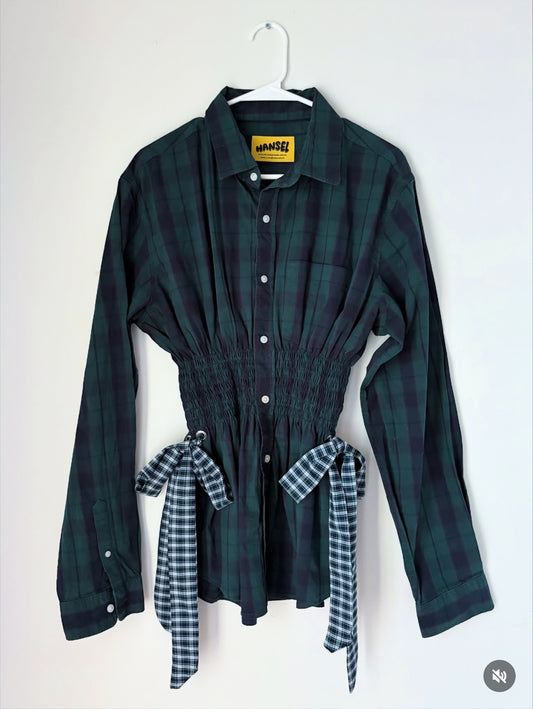 The Marla Top - Dark Academia, Fits L-XL