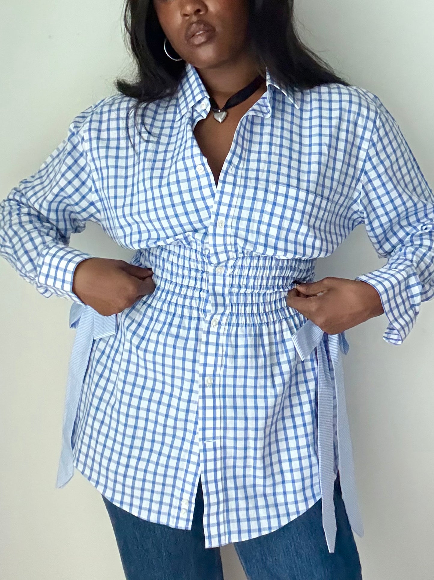 The Marla Top - Airy Picnic, Fits S-M