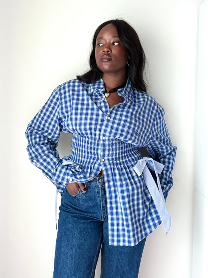 The Marla Top - Blueberry Sherbet, Fits S-L