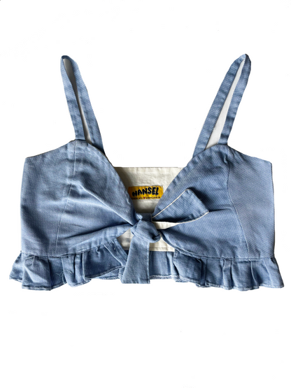 The Daisy Tie Top - Pebble Beach