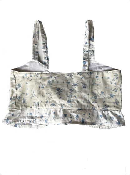 The Daisy Tie Top - Cottage Dream