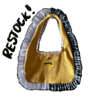 The Catch-All - Forest Plaid & Coastal Pinstripe