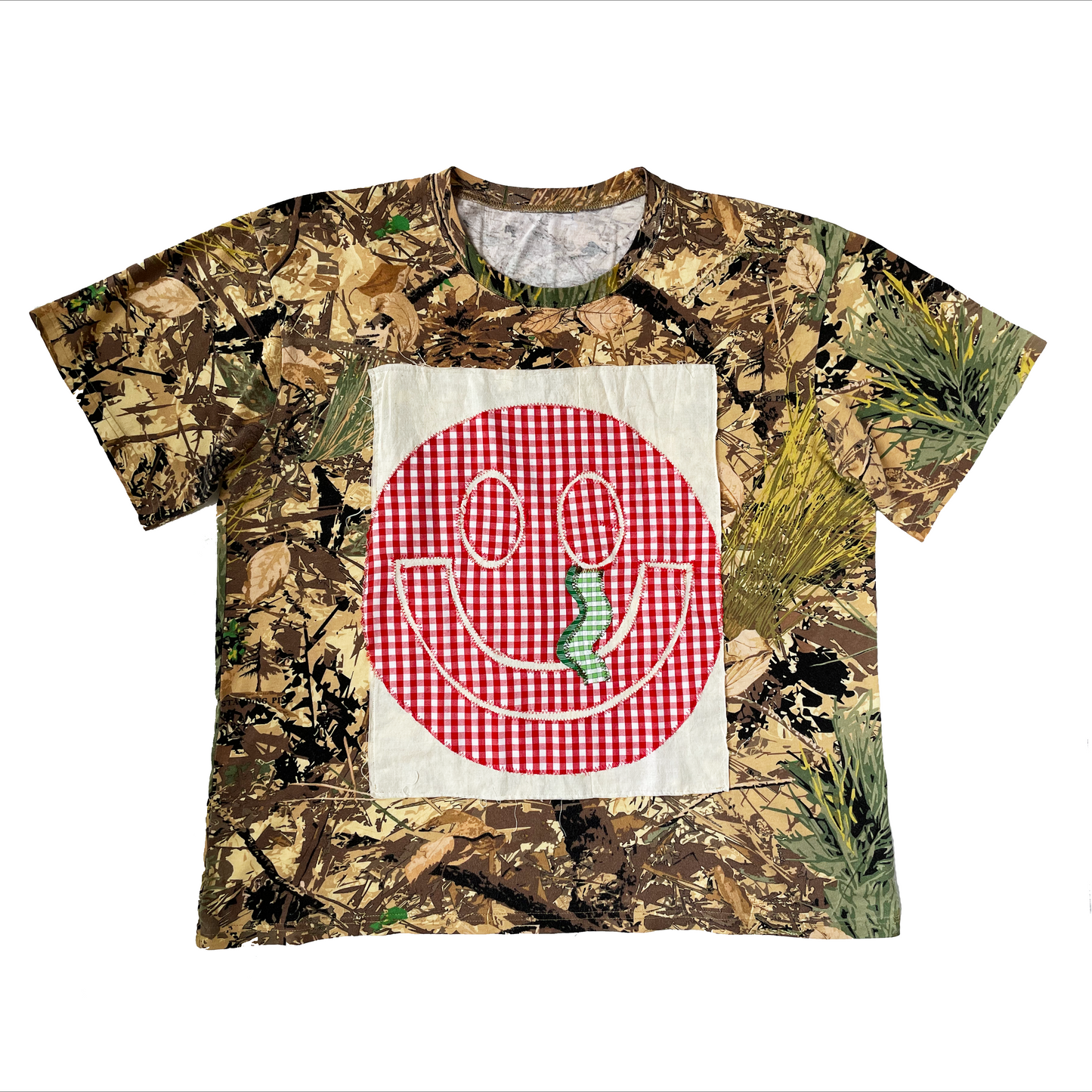 Hansel Smiley Tee - Camo Baby - XL-XXL