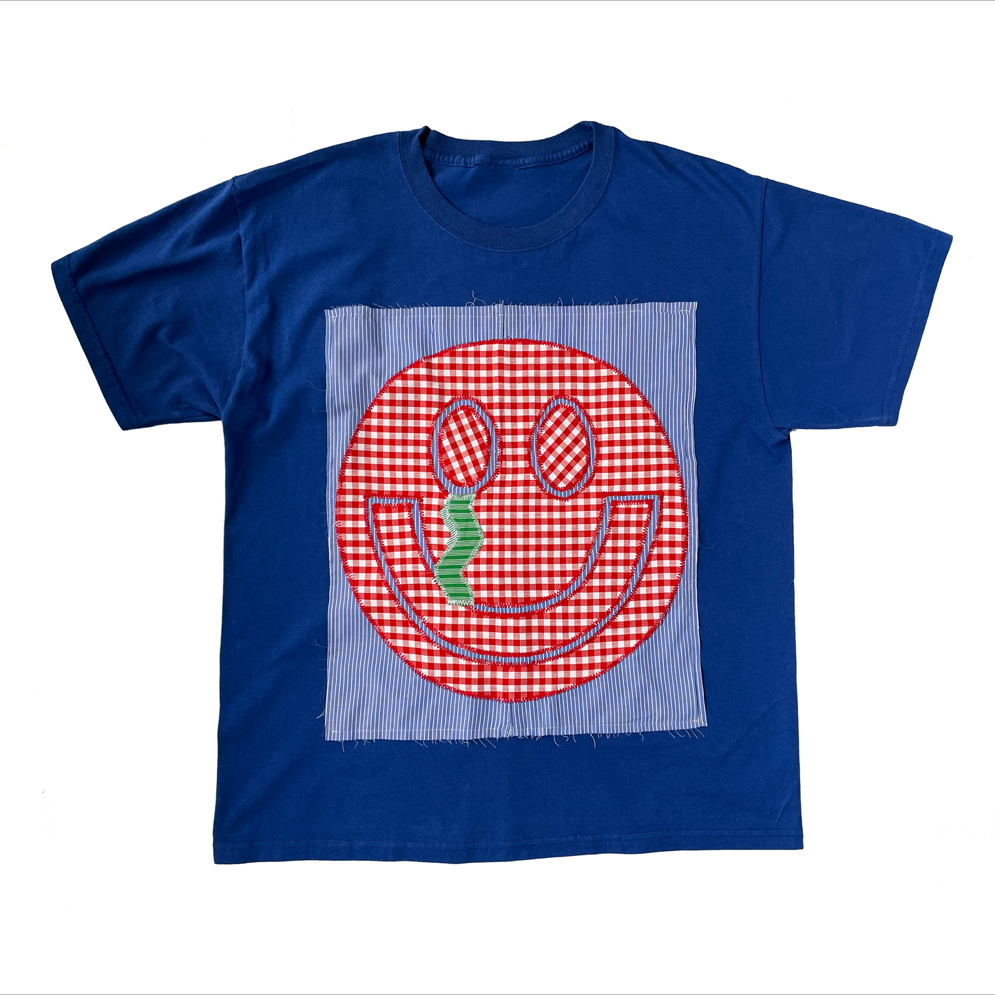 Hansel Smiley Tee - Cobalt - L